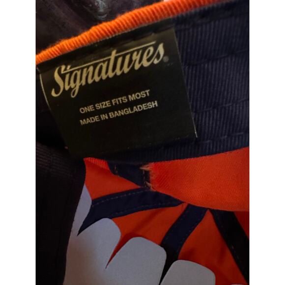 Virginia Cavaliers Hat Mens OSFM Orange Strapback NCAA Collegecore Embroidered - Picture 5 of 6